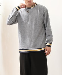 TopIsm（トップイズム）の「【2022】裏起毛 リブライン入り 無地スウェット（スウェット・メンズ）」