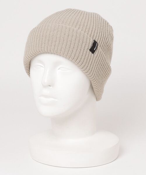 BRIXTON（ブリクストン）の「【BRIXTON/ブリクストン】HEIST BEANIE（ニットキャップ/ビーニー・メンズ・ヘザーグレー/ブラック/ブラウン系その他/ベージュ/マスタード/オレンジ/ライトグレー/グリーン/その他3/その他5/その他1/その他2/その他4/サンドベージュ・FREE）」の5枚目の写真
