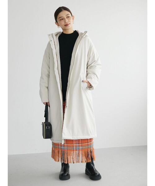 Green　Parks（グリーンパークス）の「モールヤーンモックネックプルオーバー（ニット/セーター・レディース・ブラック/ブルー/オフホワイト/イエロー/ピンク・FREE）」の16枚目の写真