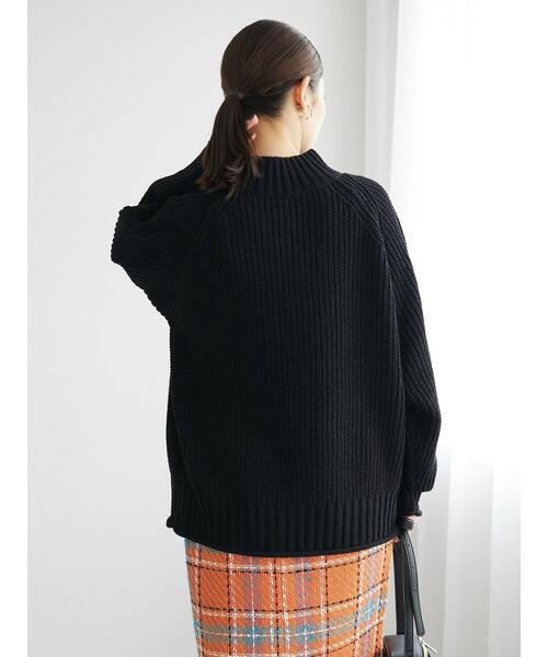 Green　Parks（グリーンパークス）の「モールヤーンモックネックプルオーバー（ニット/セーター・レディース・ブラック/ブルー/オフホワイト/イエロー/ピンク・FREE）」の20枚目の写真