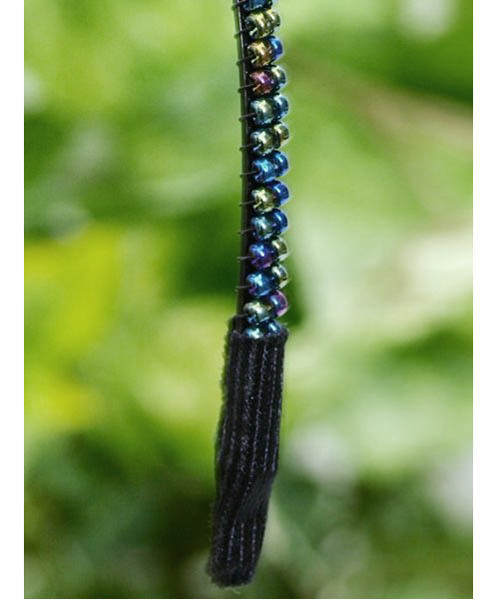 チャイハネ（チャイハネ）の「【チャイハネ】シンプルビーズカチューシャ（カチューシャ・レディース・ブラック/ゴールド/カーキ・FREE）」の7枚目の写真