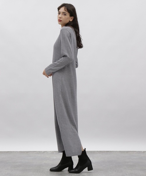 LAKOLE（ラコレ）の「ニットレイヤードワンピース【2点SET】 / 178249