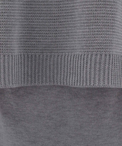 LAKOLE（ラコレ）の「ニットレイヤードワンピース【2点SET】 / 178249（ワンピース・レディース・サンドグレー/ブラック/グレー・SMALL/MEDIUM）」の18枚目の写真