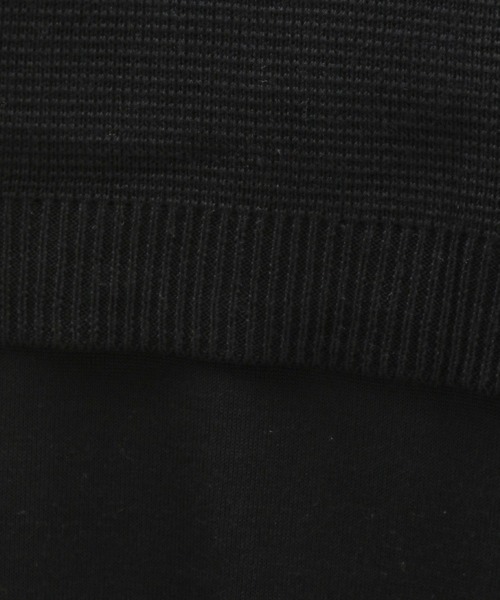 LAKOLE（ラコレ）の「ニットレイヤードワンピース【2点SET】 / 178249（ワンピース・レディース・サンドグレー/ブラック/グレー・SMALL/MEDIUM）」の8枚目の写真