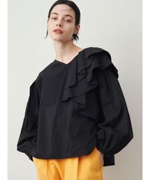 ELENDEEK | ワンサイドフリルブラウス(シャツ/ブラウス)