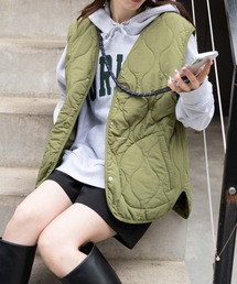 WEGO | WEGO/キルティングベスト(ベスト)