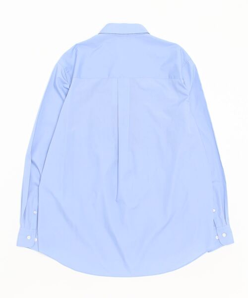 Coohem（コーヘン）の「【COOHEM / コーヘン】KNIT PATCHWORK SHIRT / ニットパッチワークシャツ（シャツ/ブラウス・メンズ・ブルー・L）」の8枚目の写真