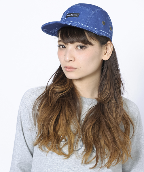 X-girl（エックスガール）の「■X-girl Sports■JET CAP（キャップ・レディース・マルチ/グリーン/ネイビー・ONE SIZE）」の3枚目の写真