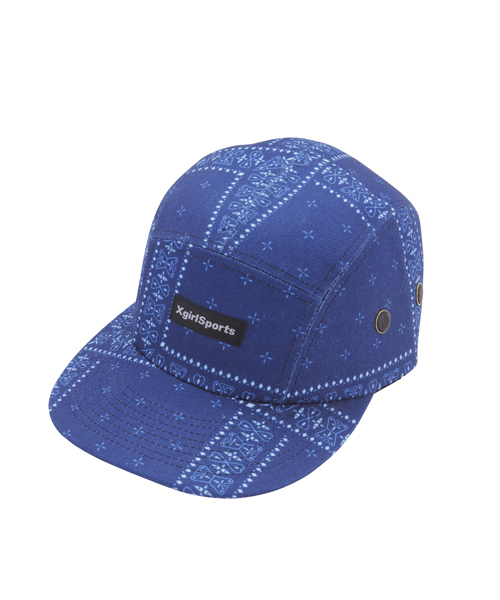 X-girl（エックスガール）の「■X-girl Sports■JET CAP（キャップ・レディース・マルチ/グリーン/ネイビー・ONE SIZE）」の6枚目の写真