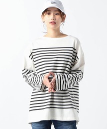 Grand PARK | パネル切替　バスクボーダーロンT(Tシャツ/カットソー)