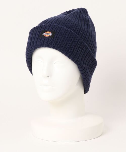 Dickies(ディッキーズ)の「/DICKIES/CALIF LOGO WAPPEN KNIT CAP(ニットキャップ/ビーニー・メンズ・インディゴブルー/カーキ/ワイン/オフホワイト・FREE)」の4枚目の写真