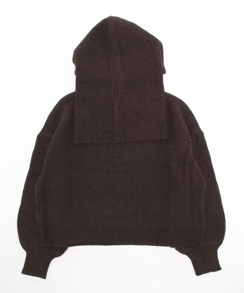 KOBE LETTUCE（コウベレタス）の「バラクラバ×トップスセット（その他トップス・レディース・コーラル/チャコール/アイボリー/ライトブルー・FREE）」の6枚目の写真