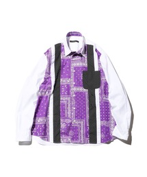 SOPHNET. | VERTICAL PANELED BIG SHIRT(シャツ/ブラウス)