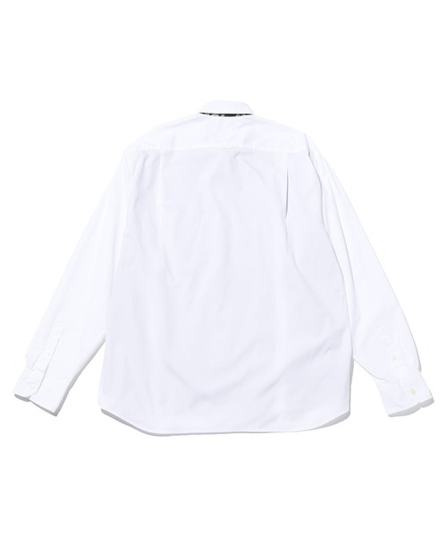SOPHNET.（ソフネット）の「VERTICAL PANELED BIG SHIRT（シャツ/ブラウス・メンズ・ブラック/パープル・LARGE/SMALL/MEDIUM/X-LARGE）」の4枚目の写真