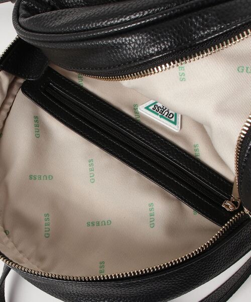 Guess（ゲス）の「ECO ELEMENTS Backpack（バックパック/リュック・レディース・ブラック・ONE SIZE）」の14枚目の写真
