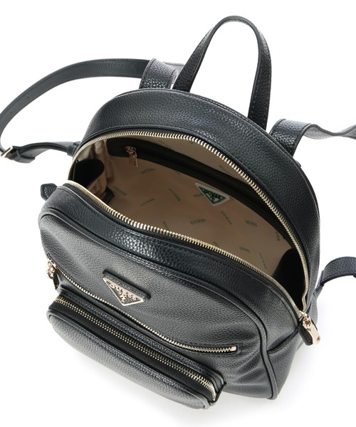 Guess（ゲス）の「ECO ELEMENTS Backpack（バックパック/リュック・レディース・ブラック・ONE SIZE）」の9枚目の写真
