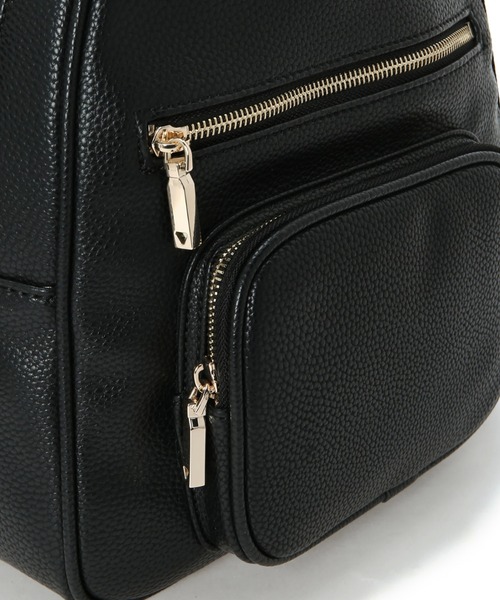 Guess（ゲス）の「ECO ELEMENTS Backpack（バックパック/リュック・レディース・ブラック・ONE SIZE）」の8枚目の写真