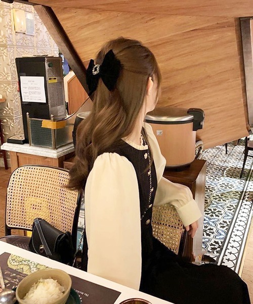 EPICKS（エピックス）の「ゴールドボタンレースロングワンピース（ワンピース・レディース・ブラック・S/M/L）」の15枚目の写真