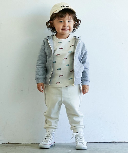 petit main(プティマイン)の「ロゴ刺しゅうキャップ(キャップ・キッズ・グリーン/オレンジ/アイボリー・50cm/52cm/54cm)」の18枚目の写真