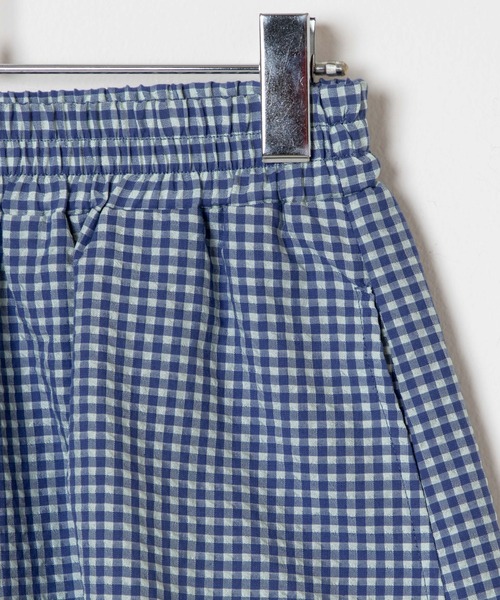 WEGO（ウィゴー）の「WEGO/【セットアップ対応】ポコポコチェックイージーショートパンツ（スラックス・レディース・ブルー系その他2/ブラック系その他2・FREE）」の13枚目の写真