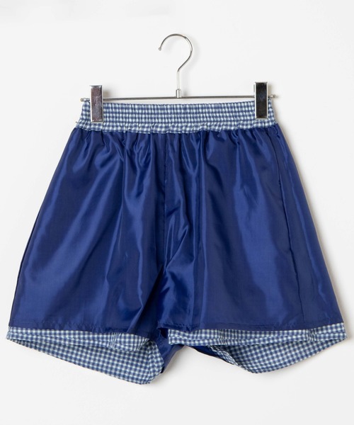 WEGO（ウィゴー）の「WEGO/【セットアップ対応】ポコポコチェックイージーショートパンツ（スラックス・レディース・ブルー系その他2/ブラック系その他2・FREE）」の11枚目の写真