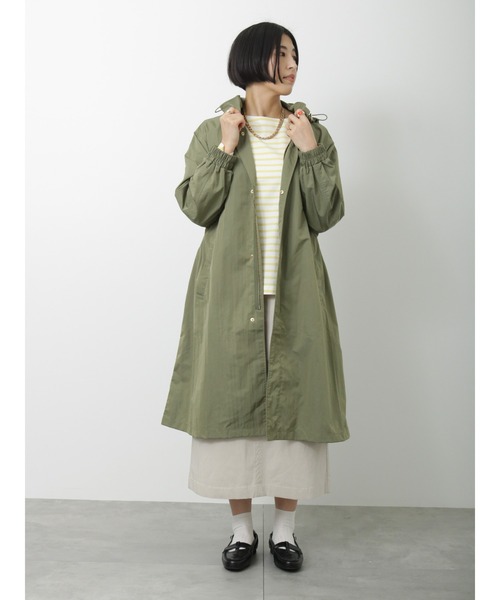 Lugnoncure（ルノンキュール）の「バスクボーダーTシャツ（Tシャツ/カットソー・レディース・ブルー/オフホワイト/ブラック/イエロー・ﾌﾘ-）」の13枚目の写真