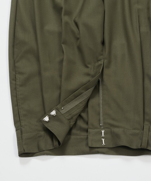 ONCILY（オンシェリー）の「【SET UP可能】BELTED STRAIGHT PANTS / ベルテッドストレートパンツ（その他パンツ・メンズ・カーキ/ダークブラウン/ネイビー・MEDIUM/SMALL/LARGE）」の12枚目の写真