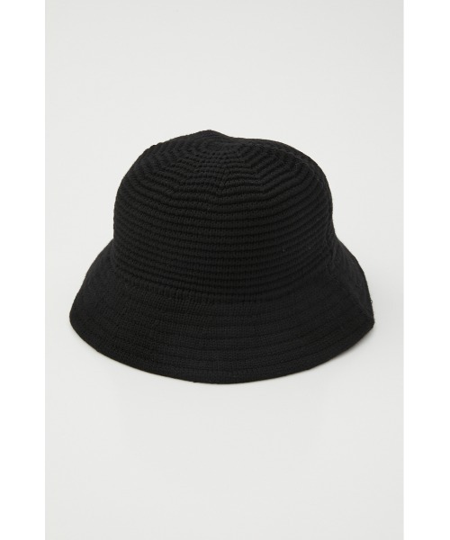 SLY（スライ）の「MACHINE WASH KNIT HAT デオドラント ヤーン ニットハット メランジ柄 マシンウォッシュ 洗濯機OK（ハット・レディース・ブラック/グリーン系その他2/オレンジ系その他・FREE）」の4枚目の写真