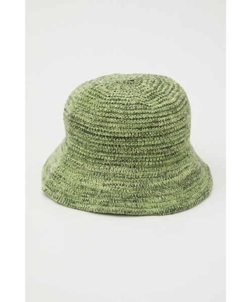 SLY（スライ）の「MACHINE WASH KNIT HAT デオドラント ヤーン ニットハット メランジ柄 マシンウォッシュ 洗濯機OK（ハット・レディース・ブラック/グリーン系その他2/オレンジ系その他・FREE）」の9枚目の写真