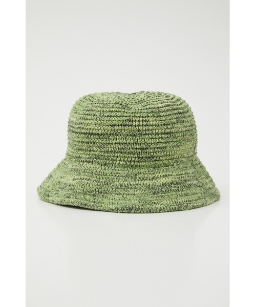 SLY（スライ）の「MACHINE WASH KNIT HAT デオドラント ヤーン ニットハット メランジ柄 マシンウォッシュ 洗濯機OK（ハット・レディース・ブラック/グリーン系その他2/オレンジ系その他・FREE）」の11枚目の写真