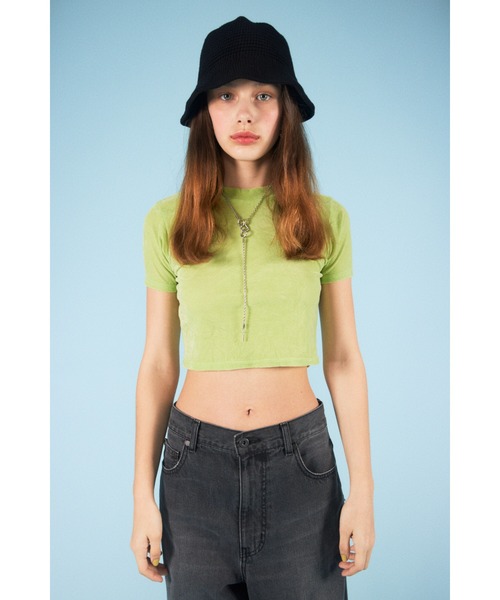 SLY（スライ）の「MACHINE WASH KNIT HAT デオドラント ヤーン ニットハット メランジ柄 マシンウォッシュ 洗濯機OK（ハット・レディース・ブラック/グリーン系その他2/オレンジ系その他・FREE）」の20枚目の写真