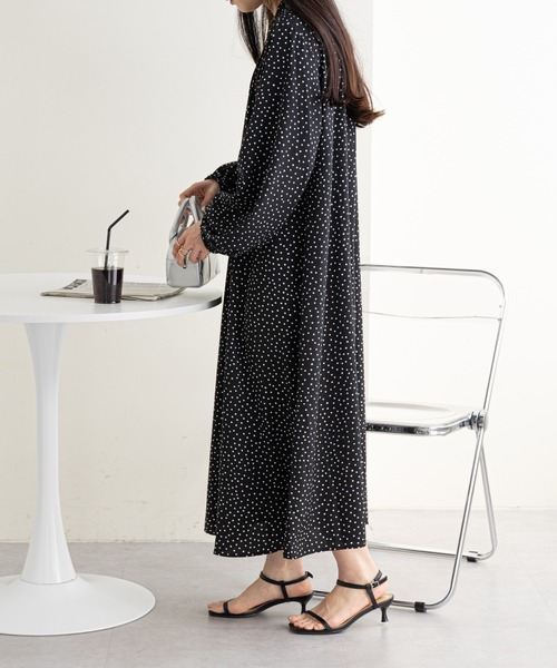 【WEB限定】ピンタックワンピース