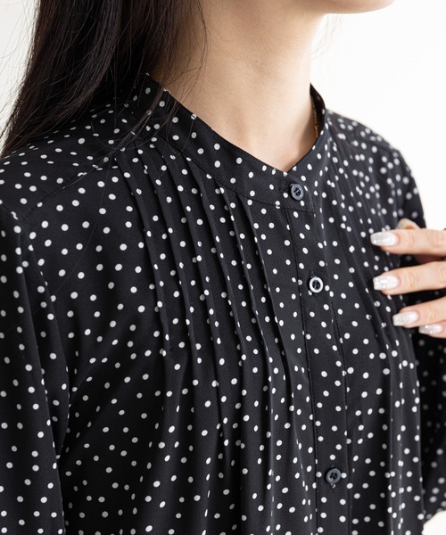 【WEB限定】ピンタックワンピース