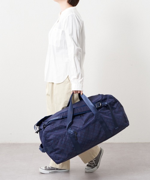 Daily russet(デイリー ラシット)の「【約47L・2/3泊旅行に】ナイロンプリント3wayボストンバッグ(ボストンバッグ・レディース・グレー/カーキ/ブラック/ベージュ/ネイビー/グレイッシュベージュ/ネイビー系2/ブラック系その他2/ベージュ系その他2・FREE)」の16枚目の写真