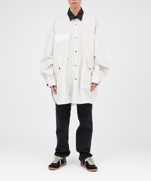 ジャケット・アウター FUMITO GANRYU M-51 CLERIC SHIRTS JACKET FUMITO GANRYU M-51 CLERIC SHIRTS JACKET