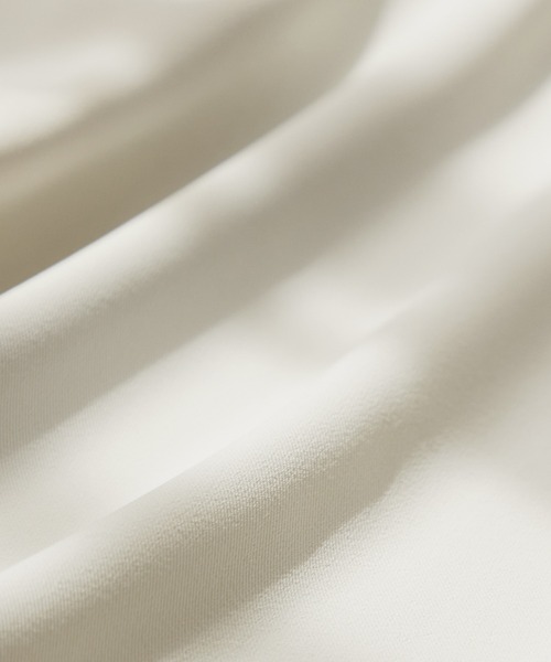 MONO-MART（モノマート）の「綾トロミ オーバーサイズ比翼S/Sシャツ（シャツ/ブラウス・メンズ・モカ/ベージュ/ネイビー/ホワイト/ライトグレー/レッド系/ライトブルー/ブラック/カーキ/ブルーグリーン/グレイッシュブルー/チャコール/ダークネイビー/バーガンディー・M/L）」の22枚目の写真