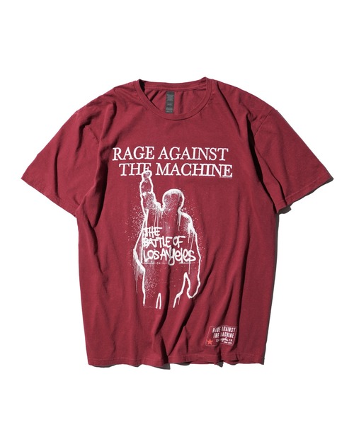 2AM(ツーエイエム)の「THRIFTY LOOK /スリフティールック "RAGE AGAINST THE MACHINE"TEE(Tシャツ/カットソー・メンズ・ブラック/ワイン/ブラック系1/ブラック系2/ホワイト・X-LARGE/LARGE/MEDIUM/XX-LARGE)」の5枚目の写真