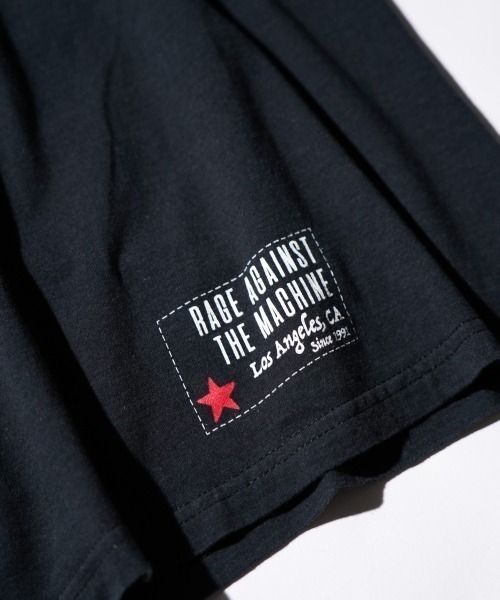 2AM(ツーエイエム)の「THRIFTY LOOK /スリフティールック "RAGE AGAINST THE MACHINE"TEE(Tシャツ/カットソー・メンズ・ブラック/ワイン/ブラック系1/ブラック系2/ホワイト・X-LARGE/LARGE/MEDIUM/XX-LARGE)」の7枚目の写真