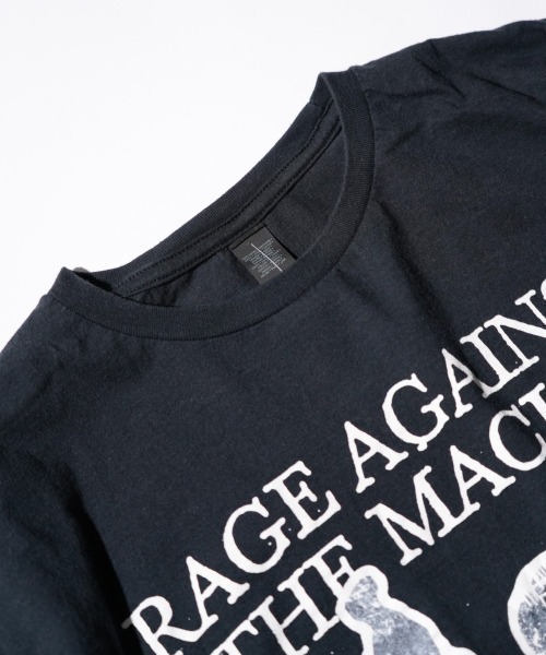 2AM(ツーエイエム)の「THRIFTY LOOK /スリフティールック "RAGE AGAINST THE MACHINE"TEE(Tシャツ/カットソー・メンズ・ブラック/ワイン/ブラック系1/ブラック系2/ホワイト・X-LARGE/LARGE/MEDIUM/XX-LARGE)」の9枚目の写真