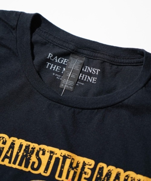 2AM(ツーエイエム)の「THRIFTY LOOK /スリフティールック "RAGE AGAINST THE MACHINE"TEE(Tシャツ/カットソー・メンズ・ブラック/ワイン/ブラック系1/ブラック系2/ホワイト・X-LARGE/LARGE/MEDIUM/XX-LARGE)」の18枚目の写真