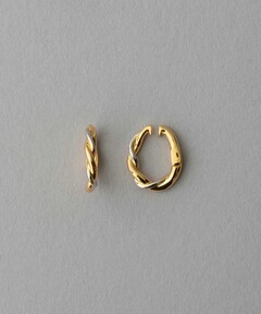 natsuさん☆エテ ete ツイスト フープピアス 片耳 片方のみ ツイスト フープピアス（872195-96-97） ｜ women（ウィメンズ