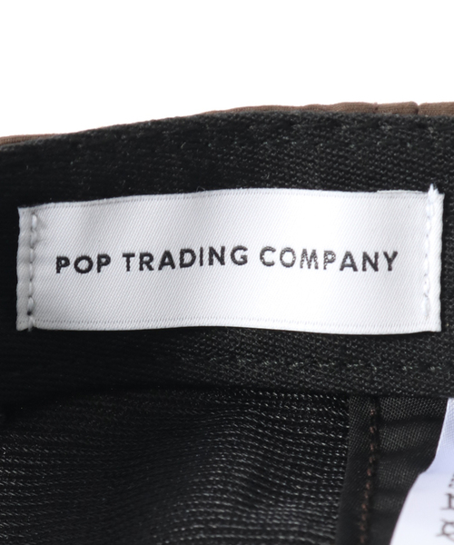POP TRADING COMPANY（ポップトレーディングカンパニー）の「【POP TRADING COMPANY】flexfoam sixpanel hat（キャップ・メンズ・ブラウン・FREE）」の12枚目の写真