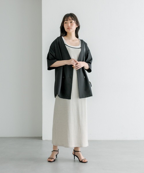 PUAL CE CIN（ピュアルセシン）の「マルチウェイセットワンピース（ワンピース・レディース・ブラック/その他・FREE）」の13枚目の写真