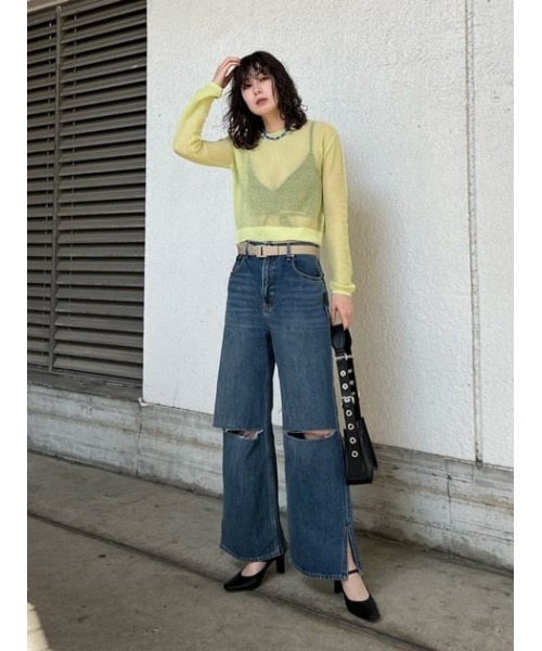 MOUSSY(マウジー)の「STRING ブラトップ(チューブトップ・レディース・ブラック/ライトベージュ/ホワイト系その他・FREE)」の20枚目の写真
