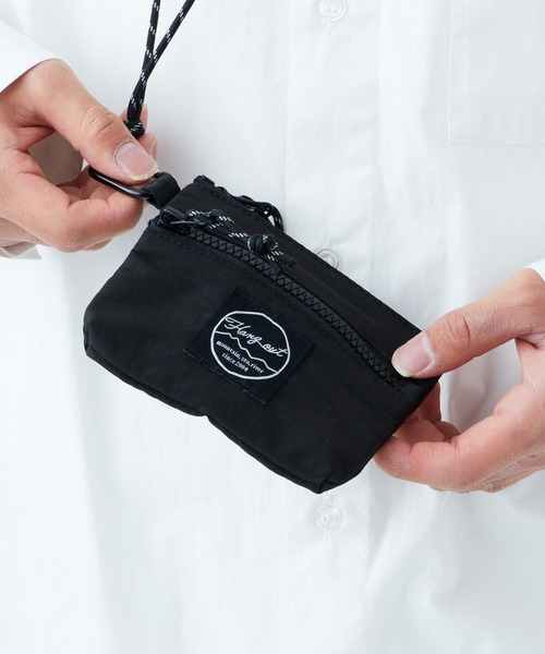 CIAOPANIC TYPY(チャオパニックティピー)の「コインケースショルダー/ミニパーパスショルダー(ショルダーバッグ・メンズ・ブラック/グリーン/クリア・ONE SIZE)」の8枚目の写真