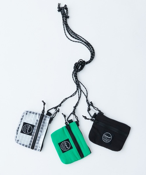 CIAOPANIC TYPY(チャオパニックティピー)の「コインケースショルダー/ミニパーパスショルダー(ショルダーバッグ・メンズ・ブラック/グリーン/クリア・ONE SIZE)」の4枚目の写真