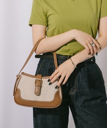 Jeudi（ジュディ）の「ベルトパイピングハンドバッグ（ハンドバッグ）」
