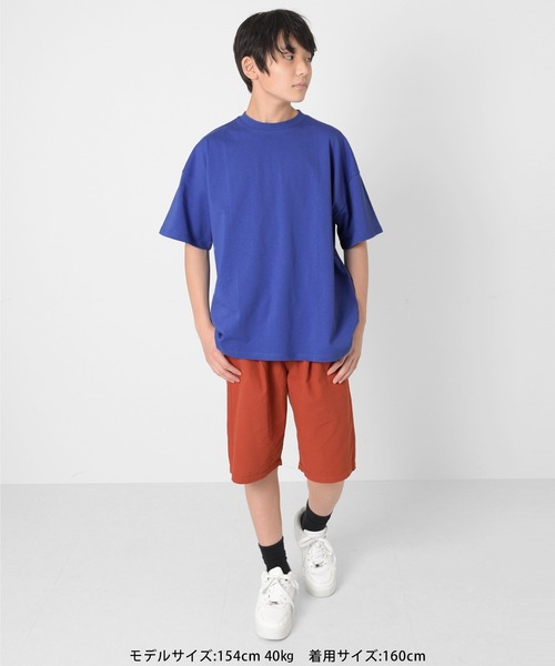 GLAZOS（グラソス）の「パナマ織り・ハーフパンツ（その他パンツ・キッズ・カーキ/オレンジ/ネイビー/ベージュ/ホワイト・140cm/150cm/160cm/170cm）」の6枚目の写真