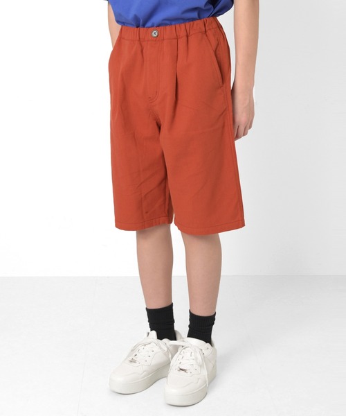 GLAZOS（グラソス）の「パナマ織り・ハーフパンツ（その他パンツ・キッズ・カーキ/オレンジ/ネイビー/ベージュ/ホワイト・140cm/150cm/160cm/170cm）」の11枚目の写真