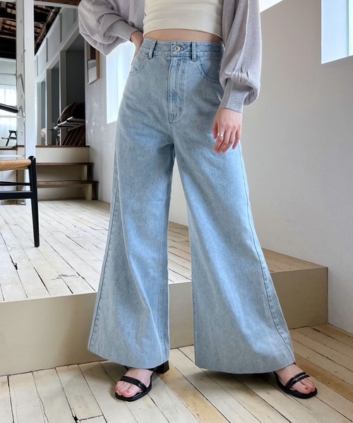 Heather（ヘザー）の「バギーデニム 903707（デニムパンツ）」 - WEAR